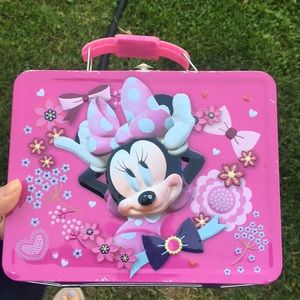 Vintage Metal Minnie lunch box